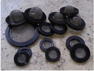 帽型/平网 橡胶/硅胶 花洒用不锈钢过滤网片 304花洒过滤网片
