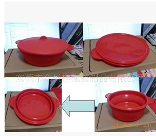 热销日本市场 硅胶材质 制品折叠盆 碗 折叠便携餐具等厨房用品 举报